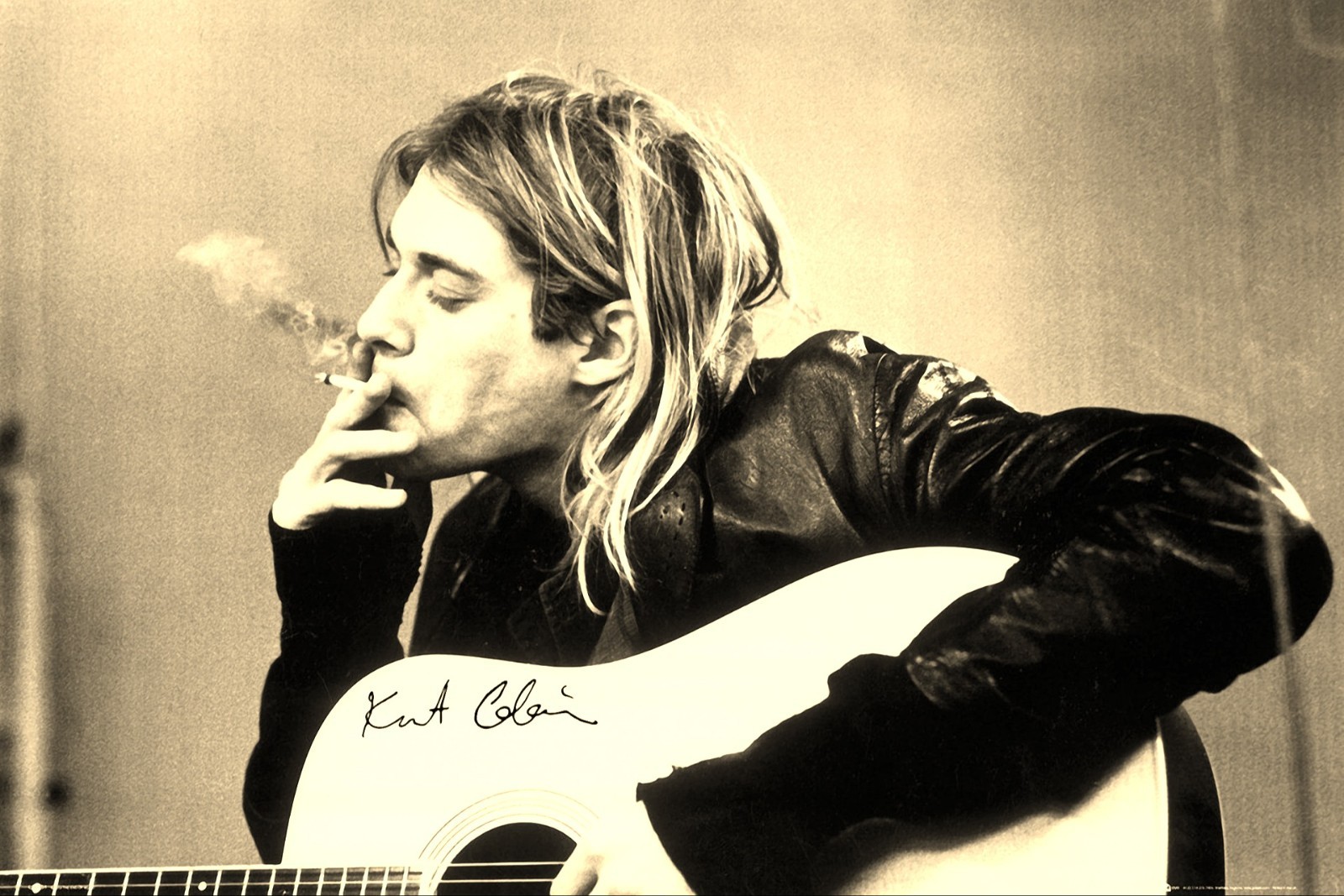 Iconic Nirvana Singer Kurt Cobain Classic Vintage Concert Photo Poster 13x19 Iconic Nirvana Singer Kurt Cobain Classic Vintage Concert Photo Poster 13x19