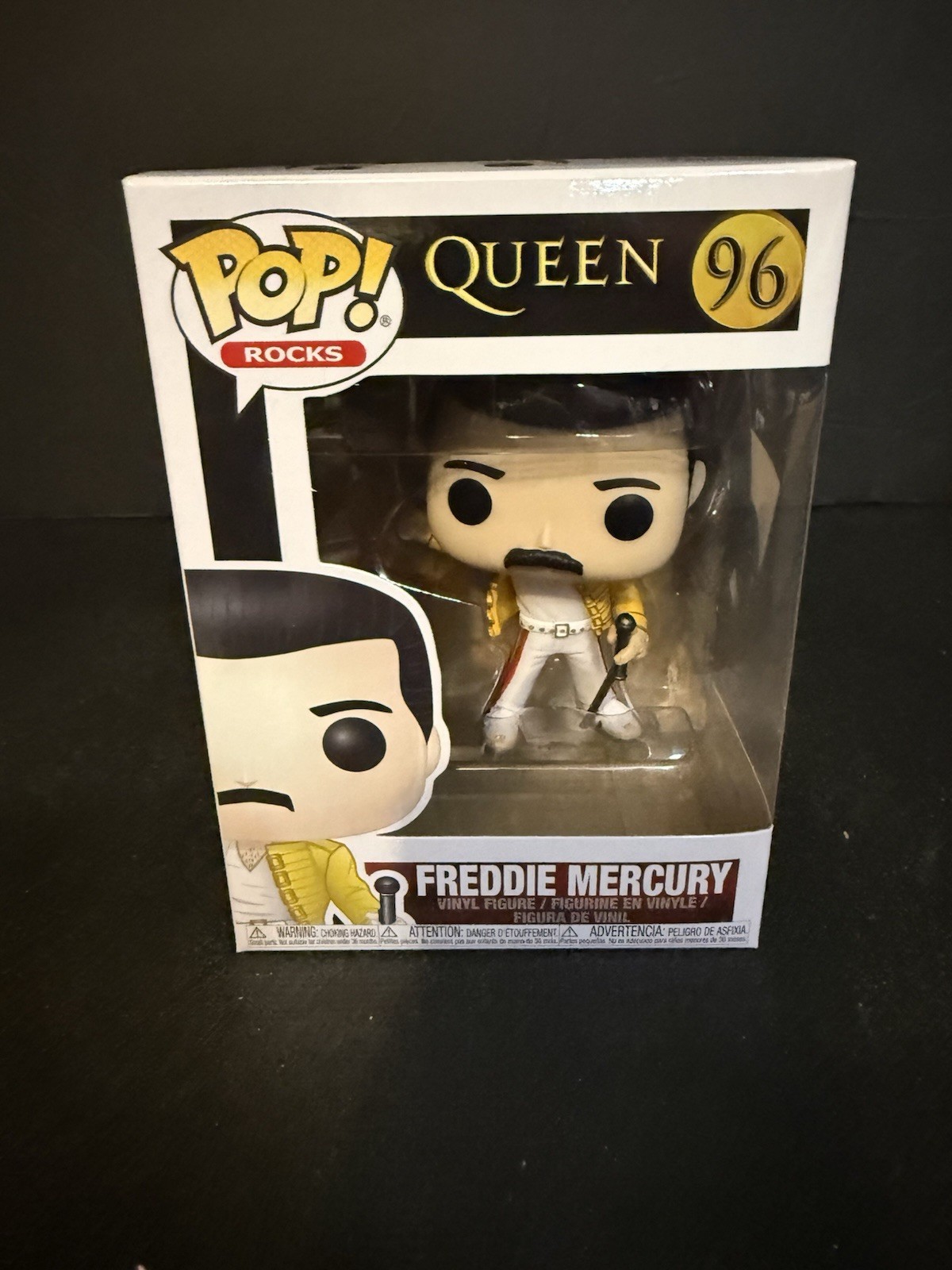 FUNKO POP  FREDDIE MERCURY 96 QUEEN POP ROCKS W01