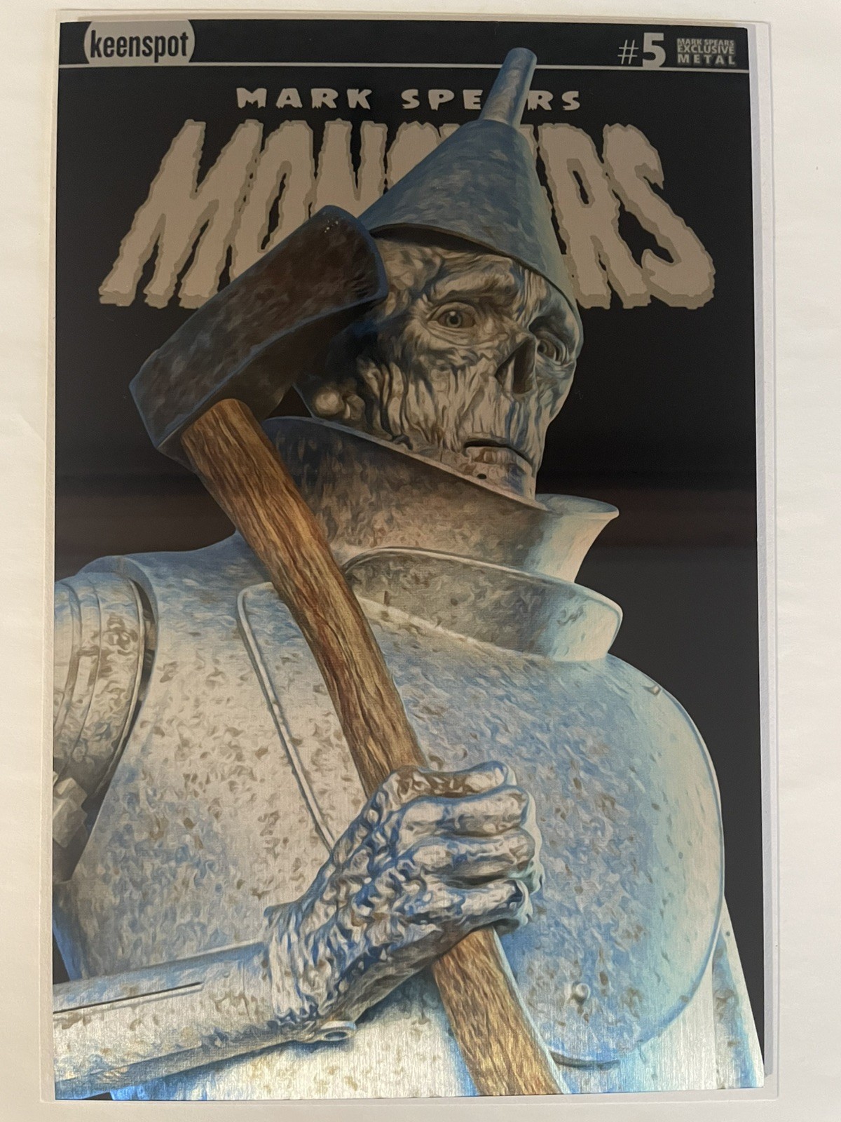 ⚡️ Metal Mark Spears Monsters #5 - Spears Exclusive - Tinman Metal Ltd 10 - NM