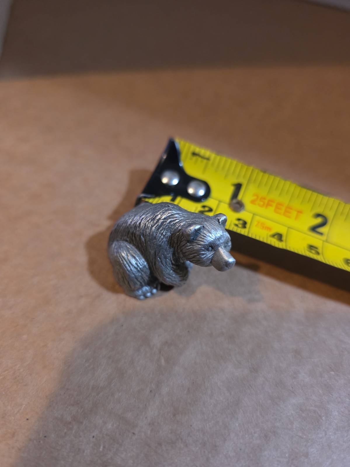 Hudson Pewter Noah\'s Ark Collection female BEAR retired 