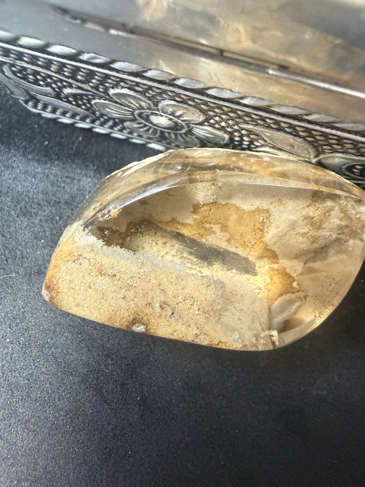 #6 Optical Garden Quartz Freeform 65g Natural Mineral Crystal from Brazil
