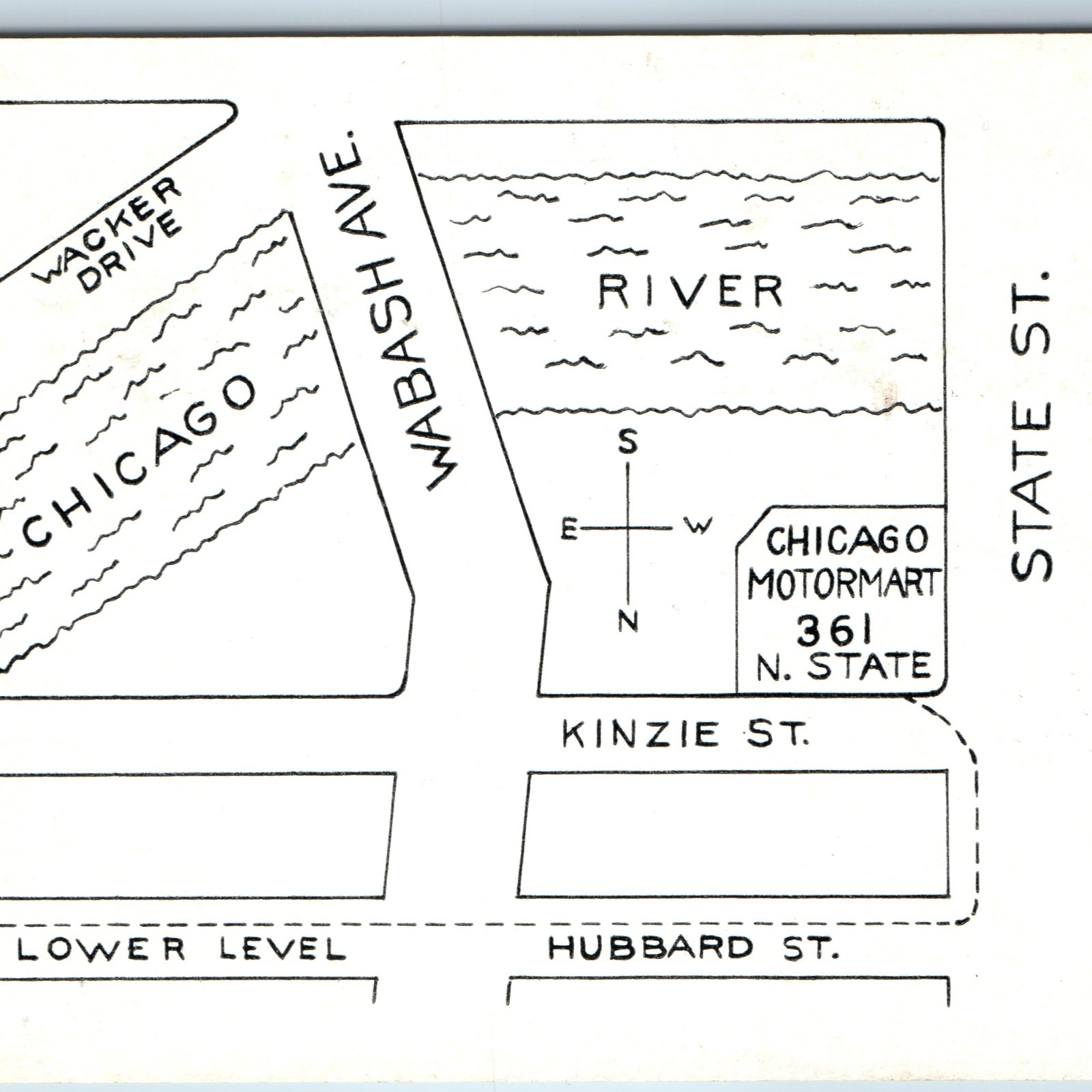c1950s Chicago IL Georgian Bay Line Oil Gas Garage Cities Service Map Great Lake c1950s Chicago IL Georgian Bay Line Oil Gas Garage Cities Service Map Great Lake
