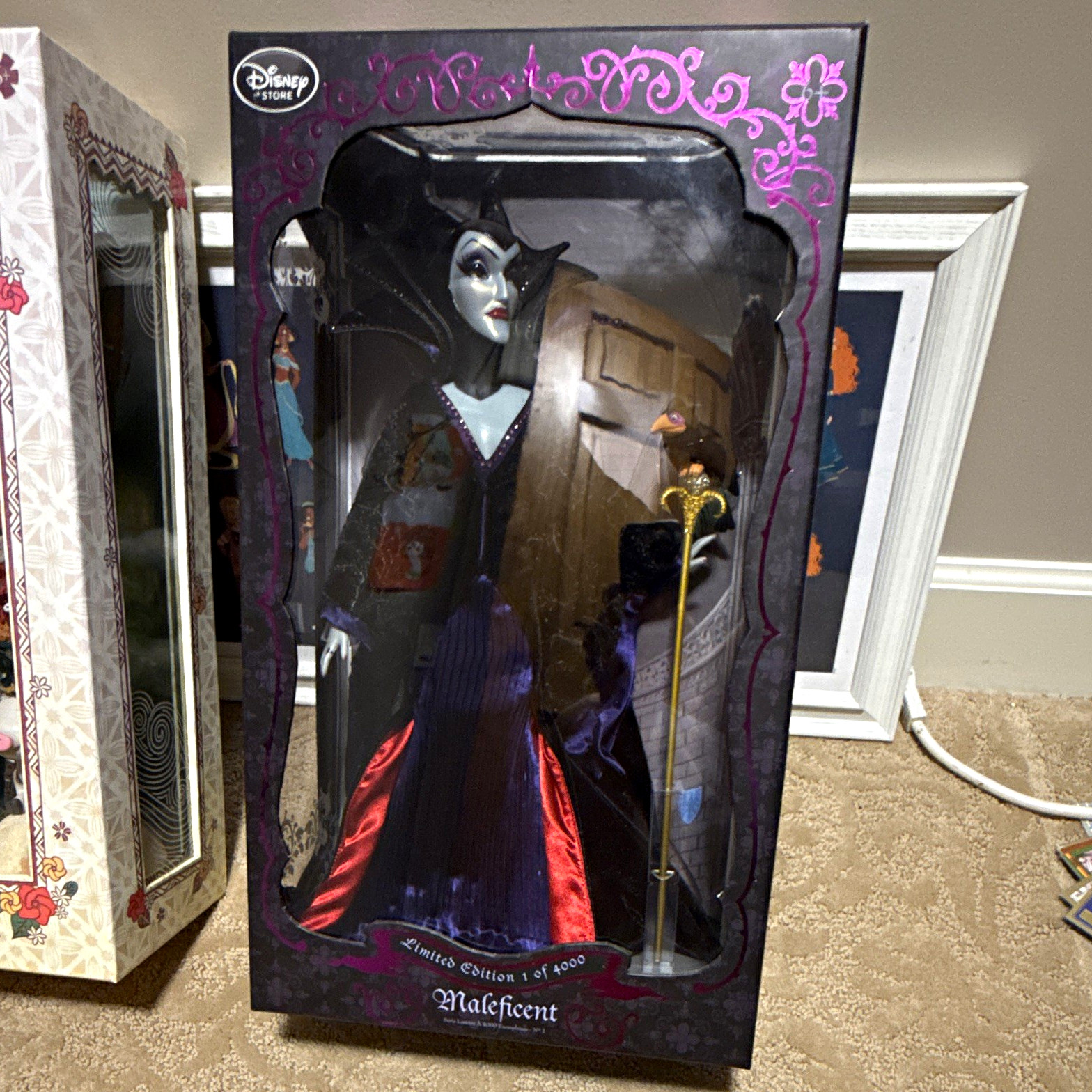 Disney Store Maleficent Sleeping Beauty Limited Edition Doll 1 of 4000