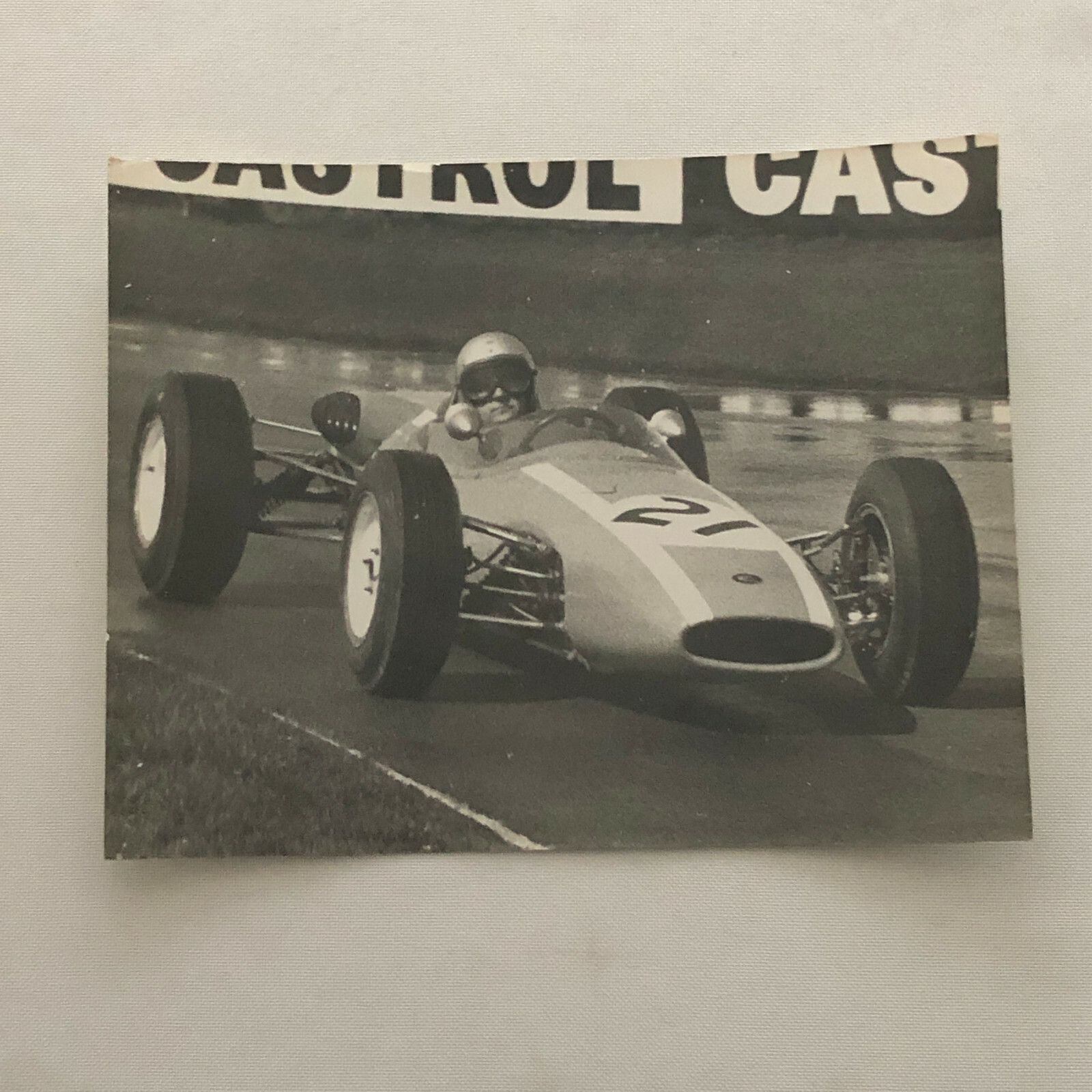 Vintage Grand Prix Racing Car Photo Photograph Print 