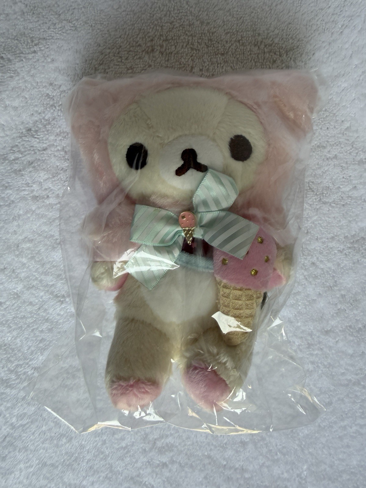 Korilakkuma San-X 2019 Happy Ice Cream Series Plush Toy Small NWT
