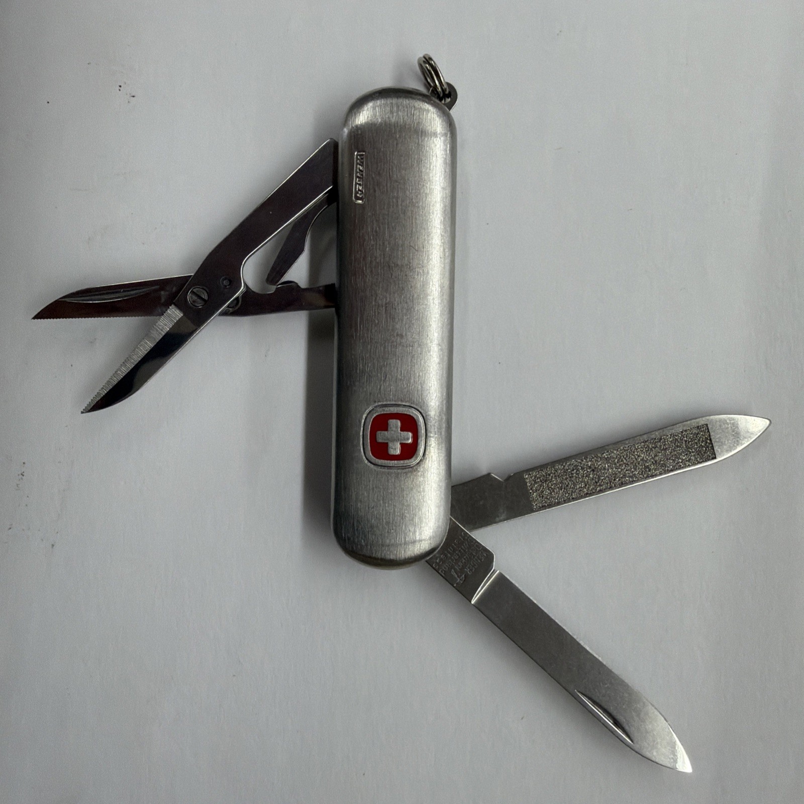 Wenger Swiss Army Knife Stainless Steel Esquire 65mm Good Snap