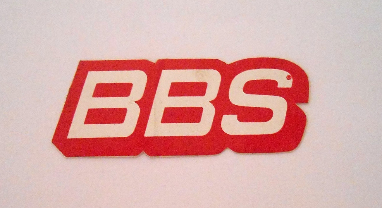BBS WHEELS RACING STICKER/DECAL *L@@K* BBS WHEELS
