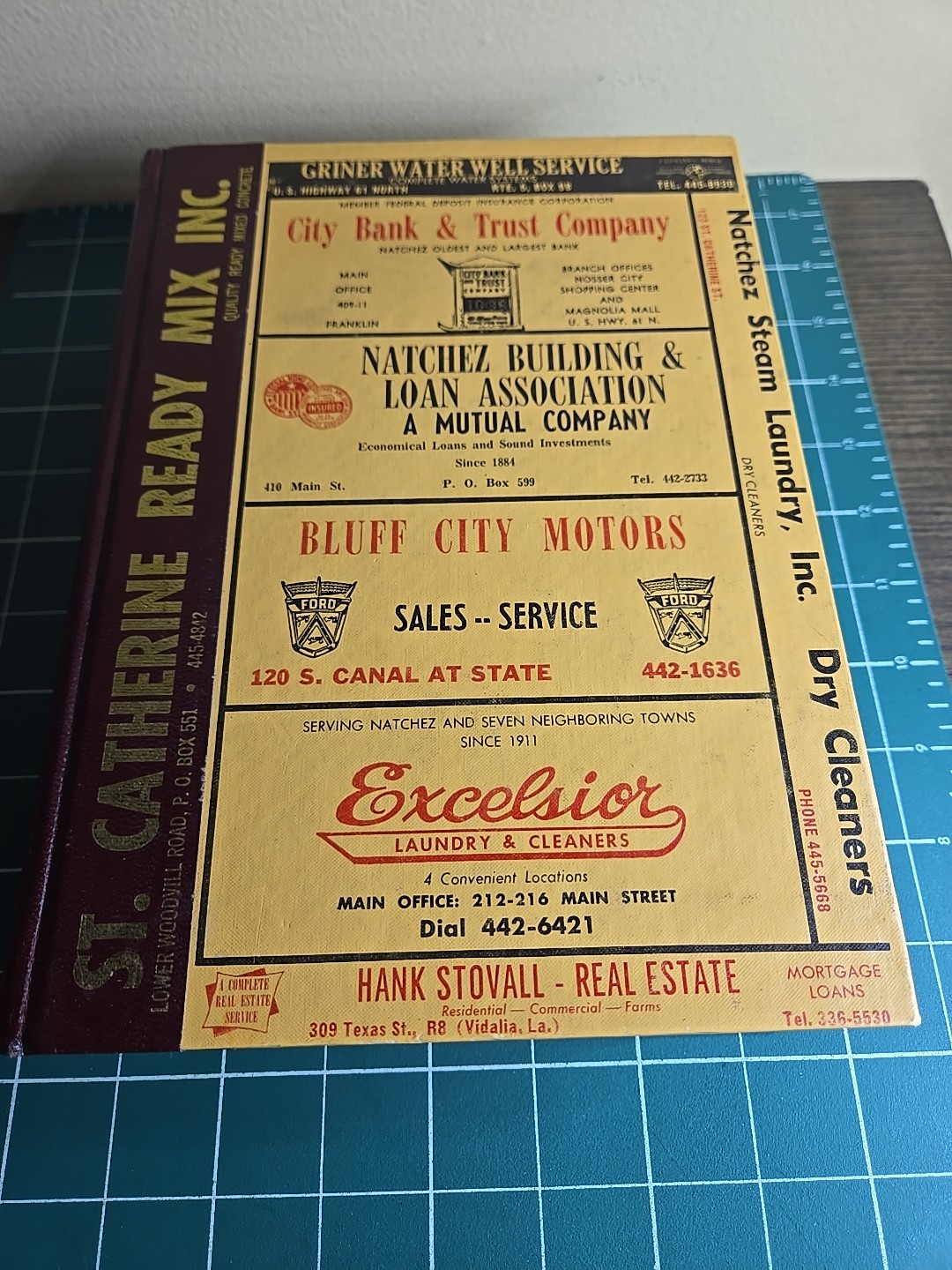 Mississipi Polk\'s Natchez City Directory 1966