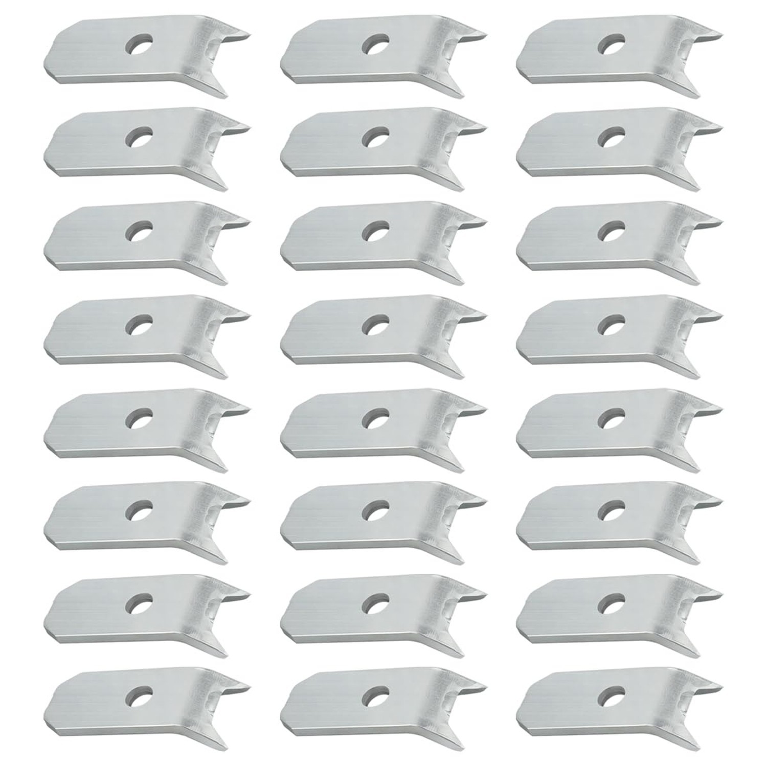 24pcs Trailer Wood Deck Clips for Flatbed Truck & Boat | Heavy Duty 1/4\