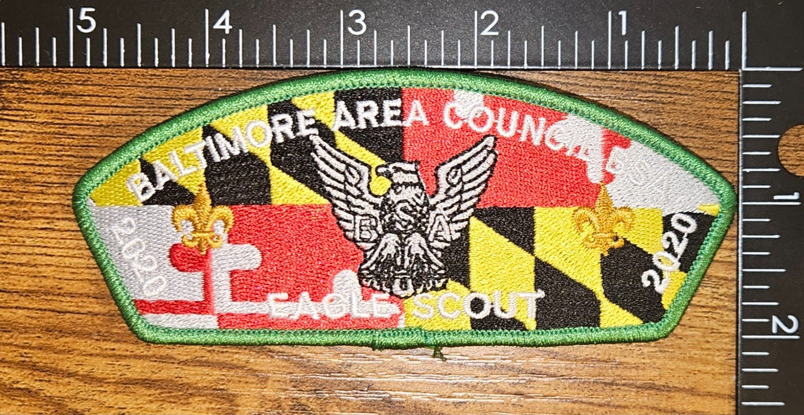 Baltimore Area Council 2020 Eagle Scout Green Border CSP