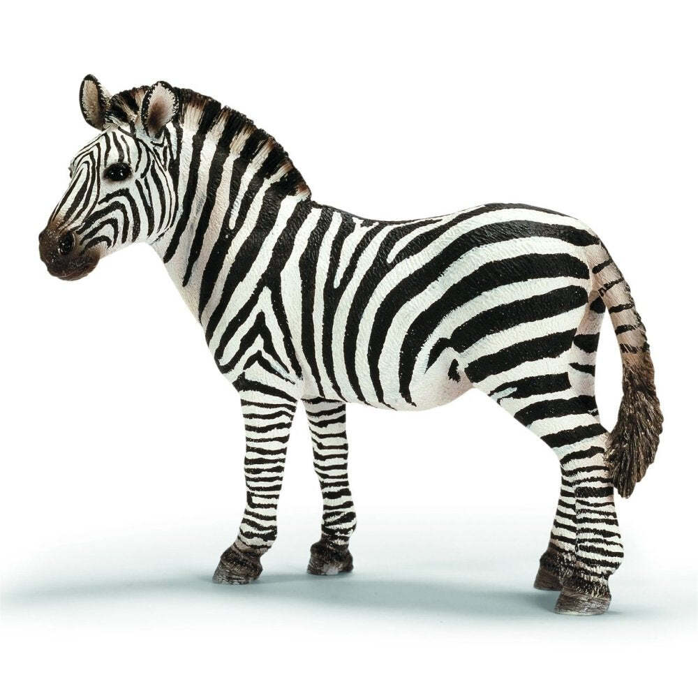 NEW Schleich 14392 Zebra Female RETIRED wild life figure Africa animal replica NEW Schleich 14392 Zebra Female RETIRED wild life figure Africa animal replica