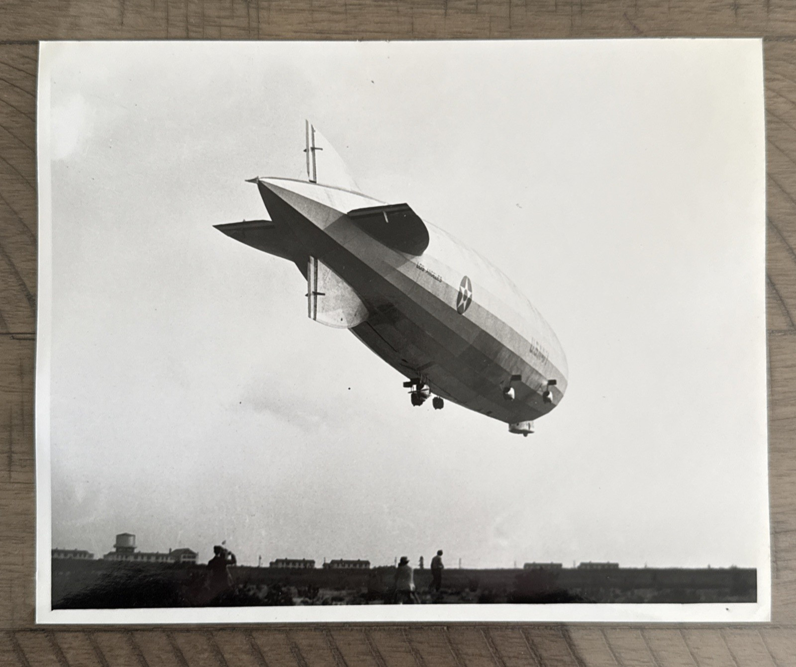 Historic 1924 U.S. Navy ZR-3 Los Angeles Airship Kodak Paper Photo Lakehurst