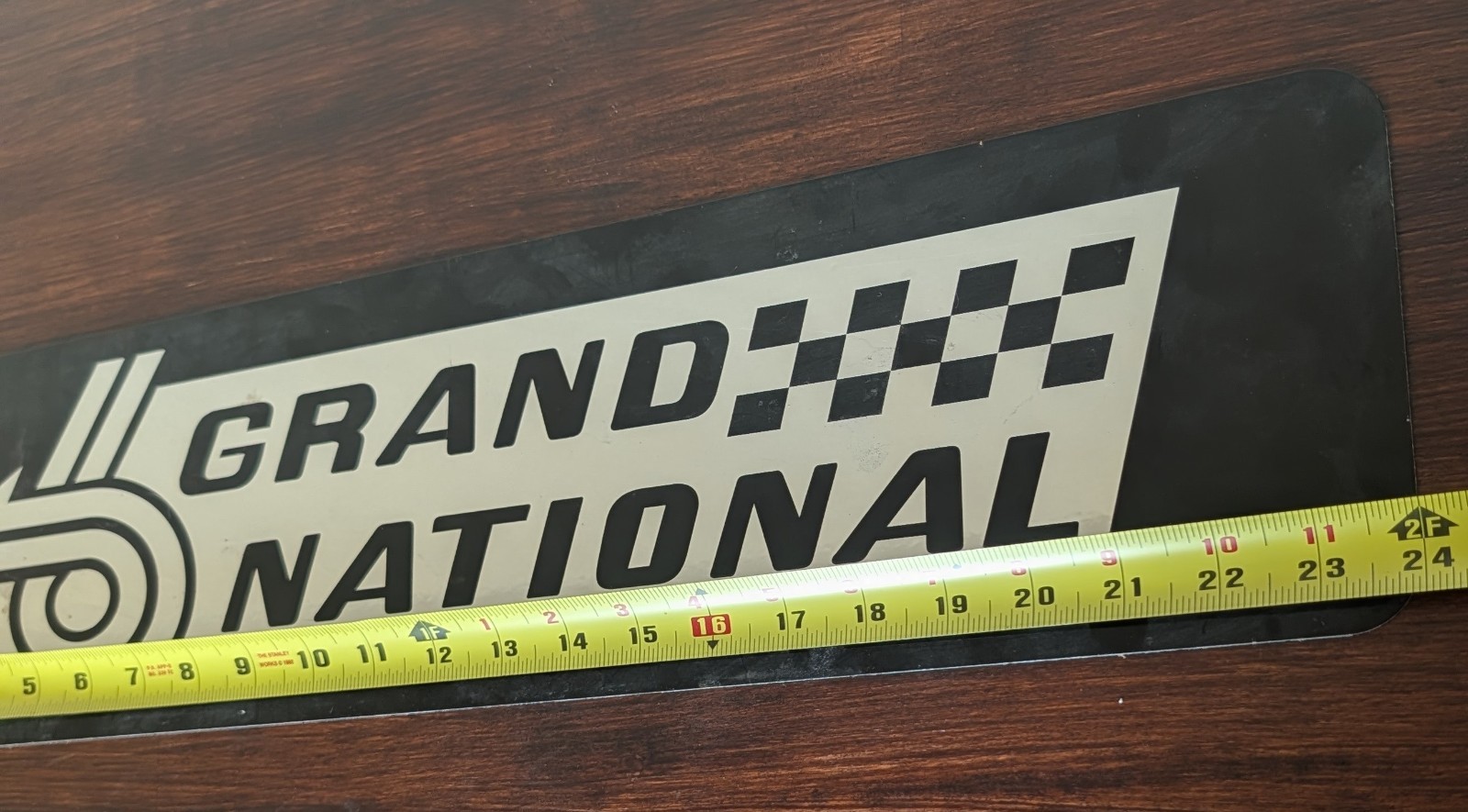GM Buick Grand Nation Metal Sign Older Version 6x24 inchs GM Buick Grand Nation Metal Sign Older Version 6x24 inchs