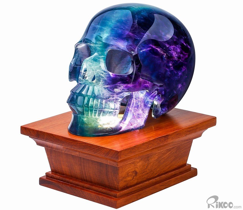 Rikoo Rosewood LED White Light Display Stand