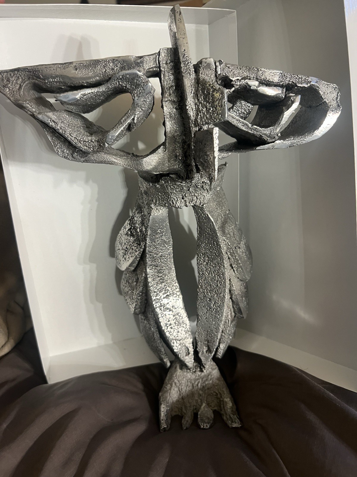  Owl  Sculpture Brutalist-MCM- Heavy - Unique 