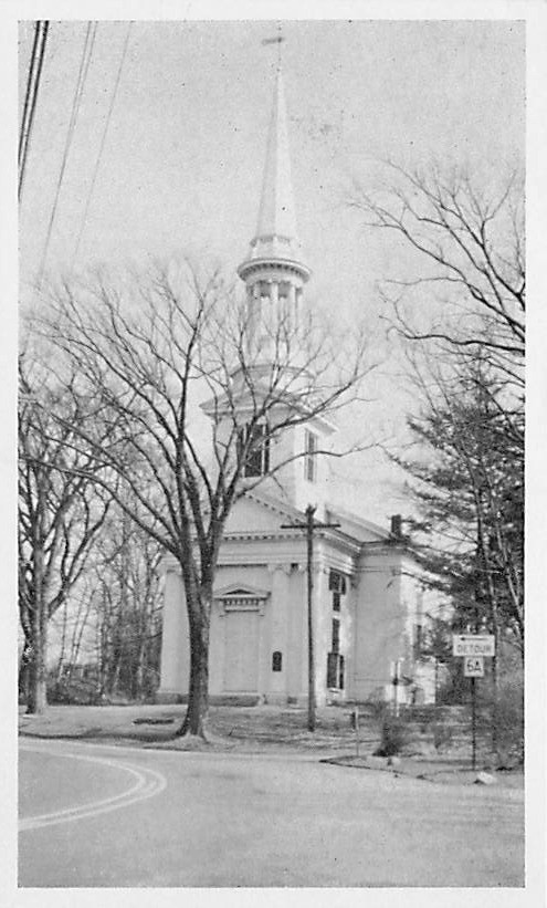 Postcard MA: Old Congregational Church, Sandwich, Massachusetts 1951