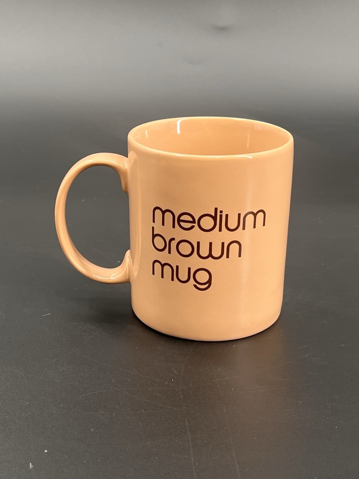 Vintage Bloomingdale's Coffee Mug Brown Ceramic 11 oz Department Store Logo Cup