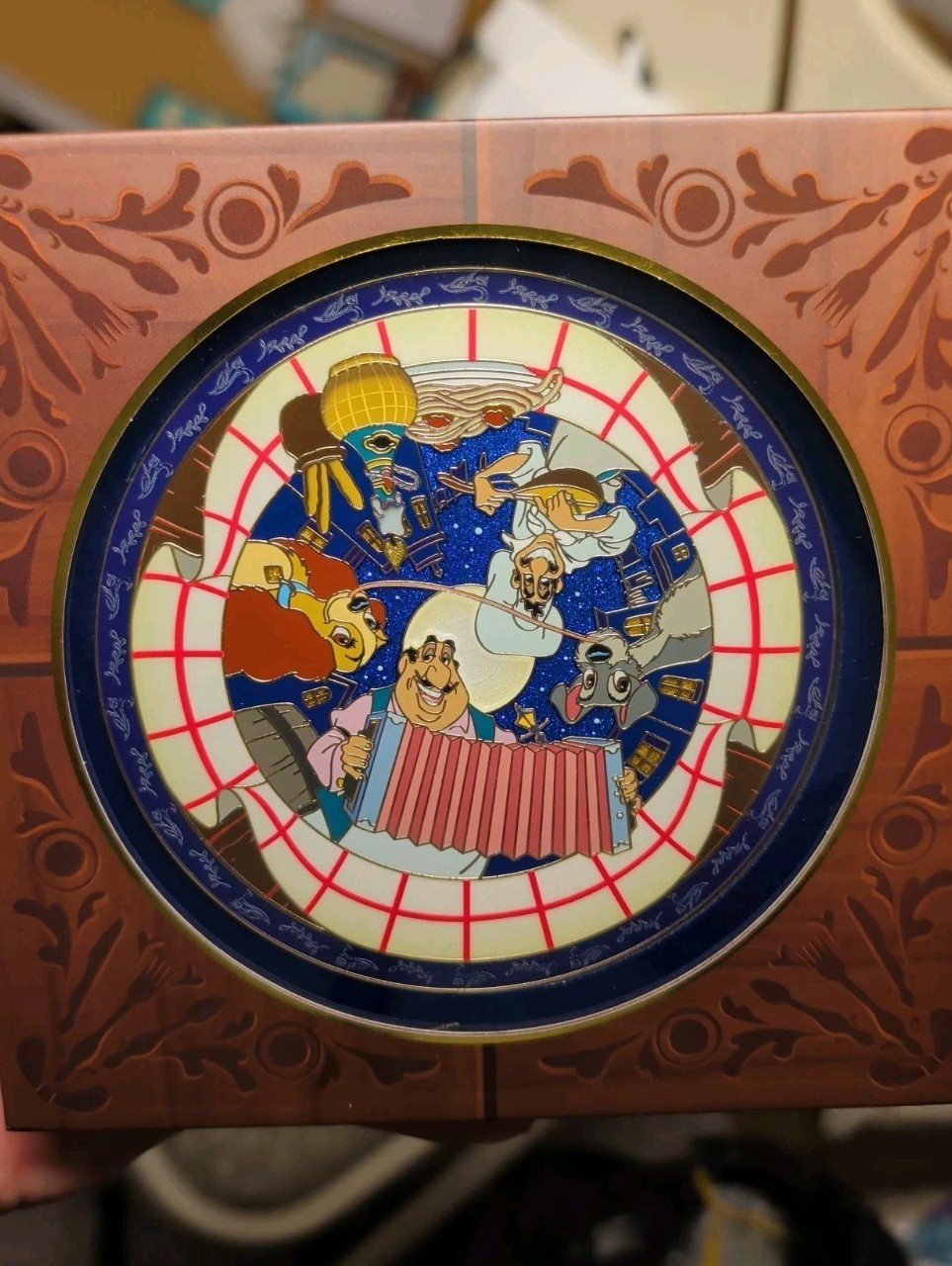 D23 2026  MOG WDI Dining with Character Lady & Tramp LE 400 Disney Jumbo Pin