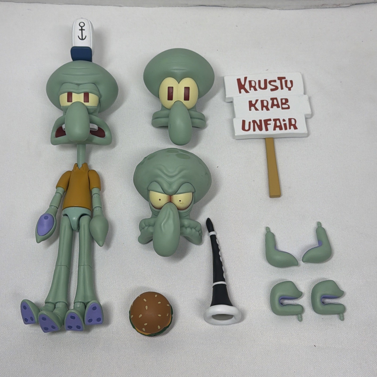Super 7 SpongeBob SquarePants Ultimates Squidward Tentacles Loose Complete Fig