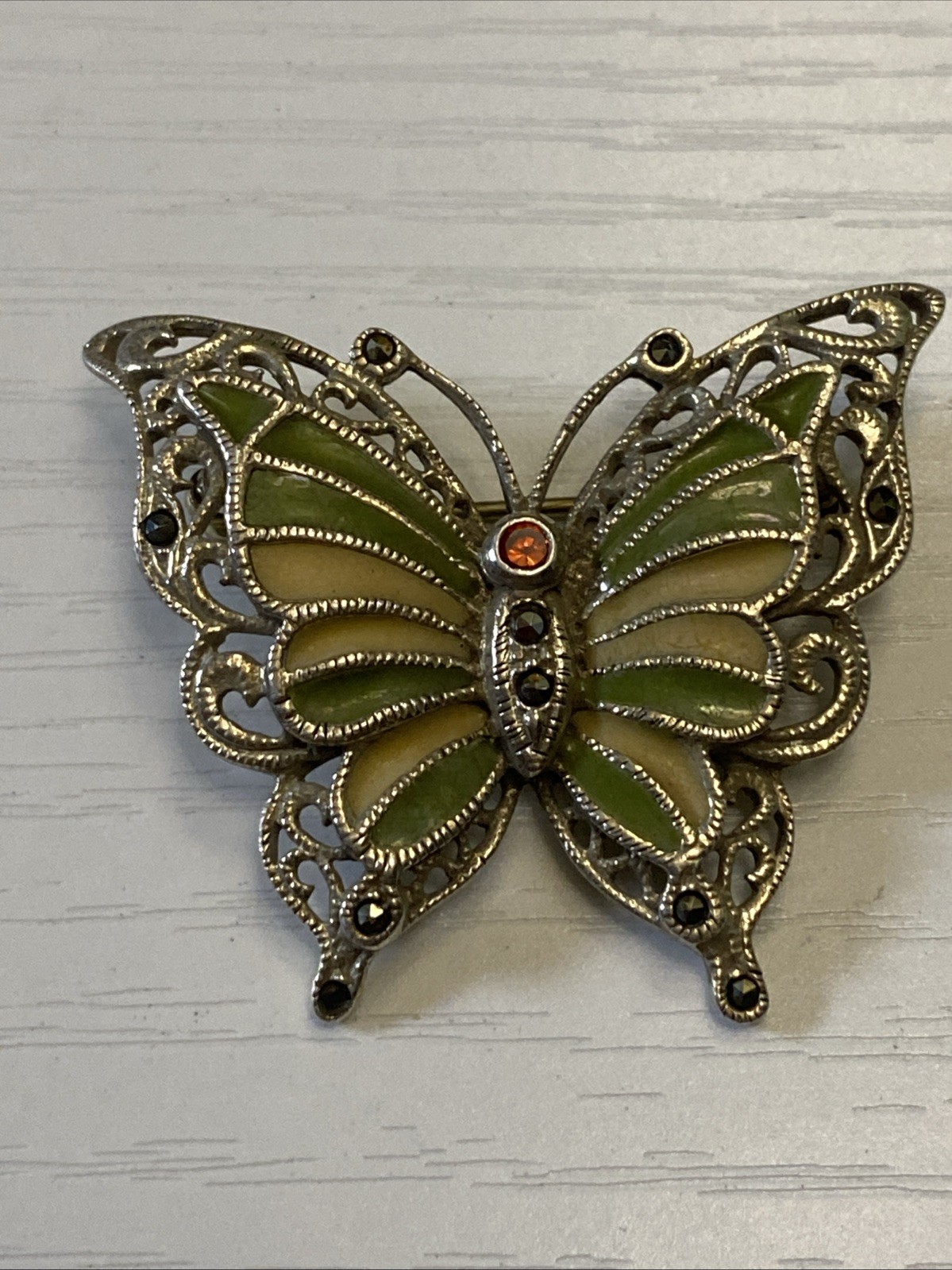 Butterfly Vintage Elegant Luxurios Pin Brooch 925