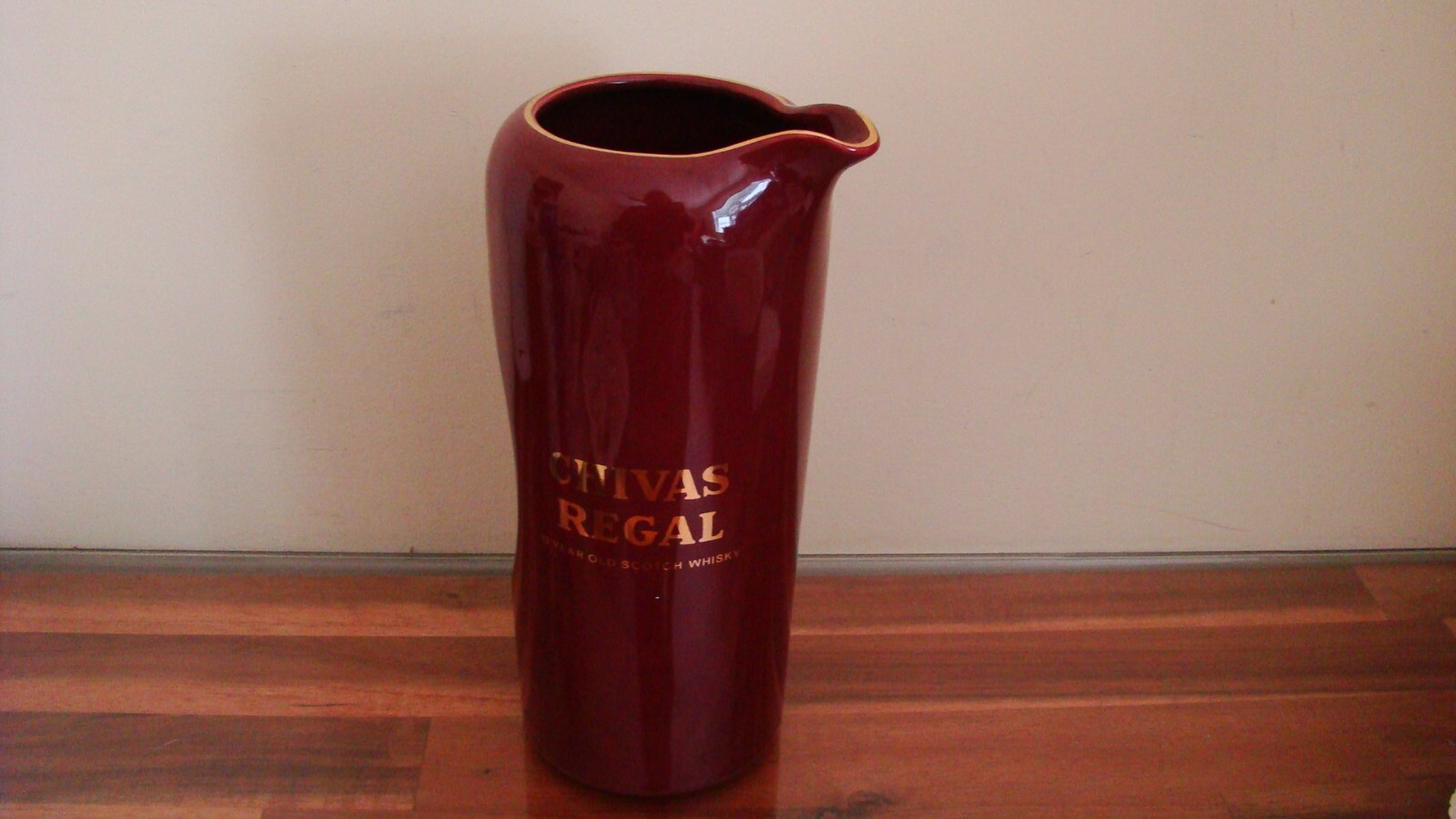 Chivas Regal Pitcher Whiskey Scotch Ceramic Barware 8