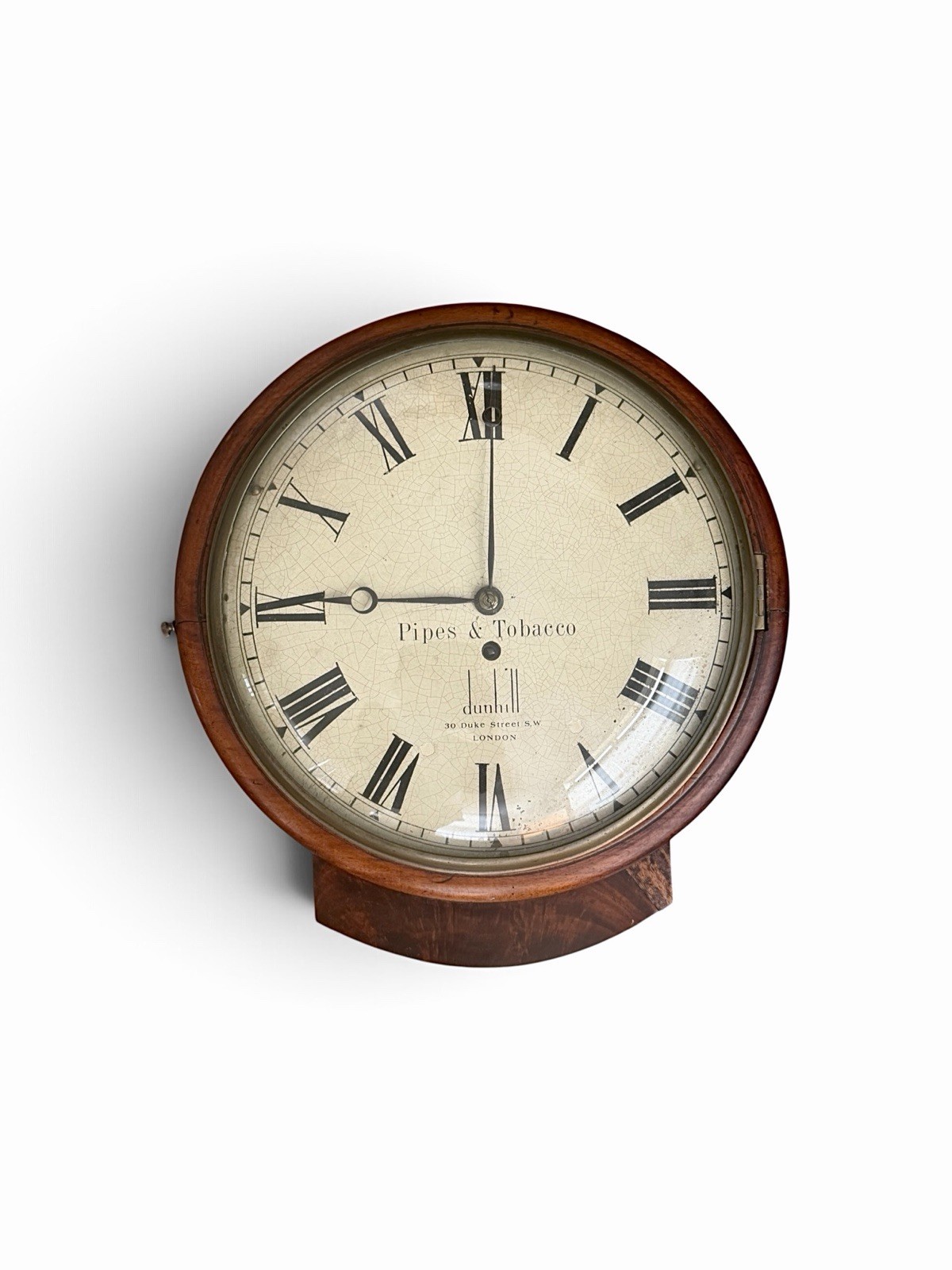 Ultra-Rare Original Alfred Dunhill Duke Street Store Fusee Clock - Pre-WWII