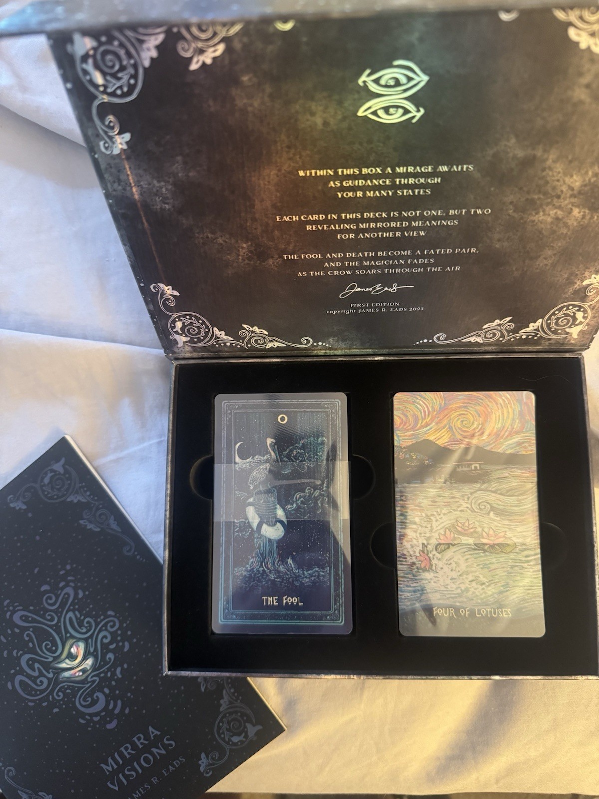 Mirra Visions 1st edition Tarot & Oracle Lenticular Card Set by James R.Eads