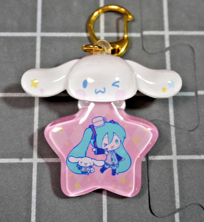 Sanrio MAX LIMITED CINNAMOROLL HATSUNE MIKU Hanger Keychain Bag Clip YOU PICK
