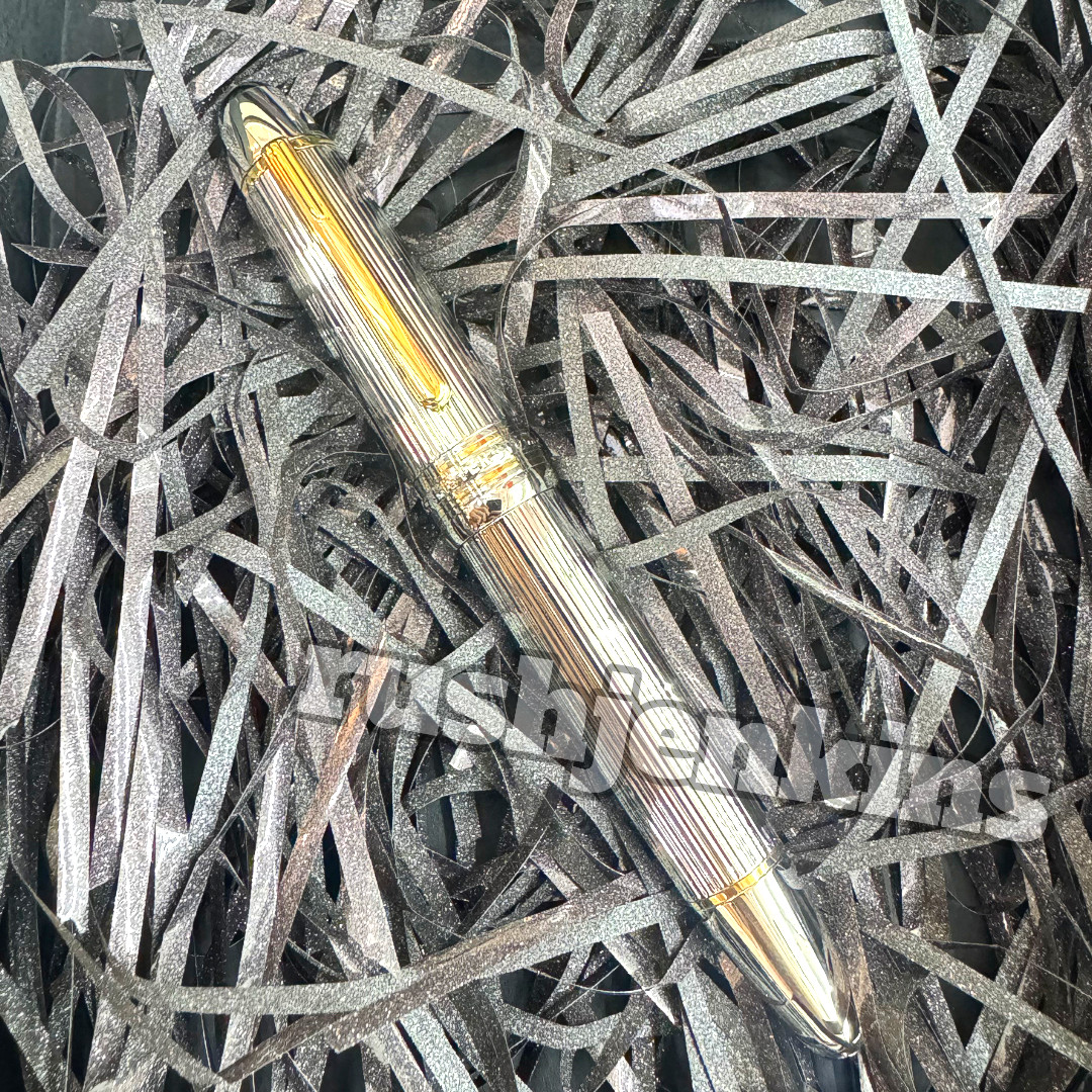 MONTBLANC Meisterstück Solitaire Silver 149 Fountain Pen Rare Collectible