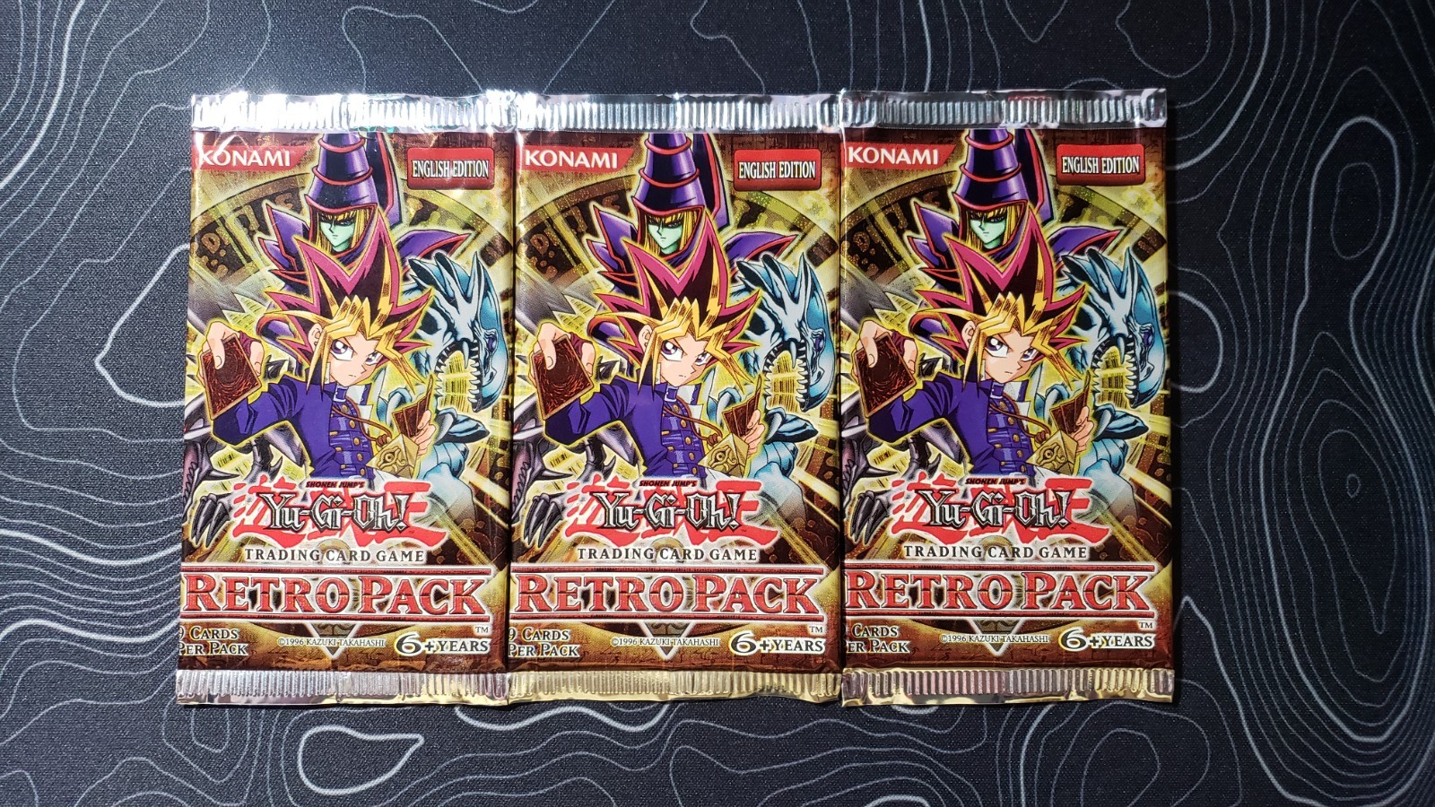 (×1) YU-GI-OH 2008 Retro Pack EMPTY Booster Pack