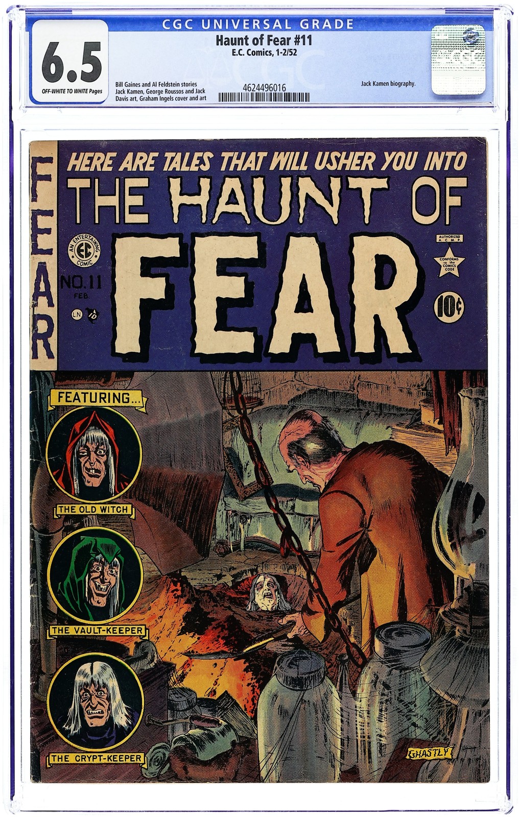 Haunt of Fear #11 CGC 6.5 1952 4624496016
