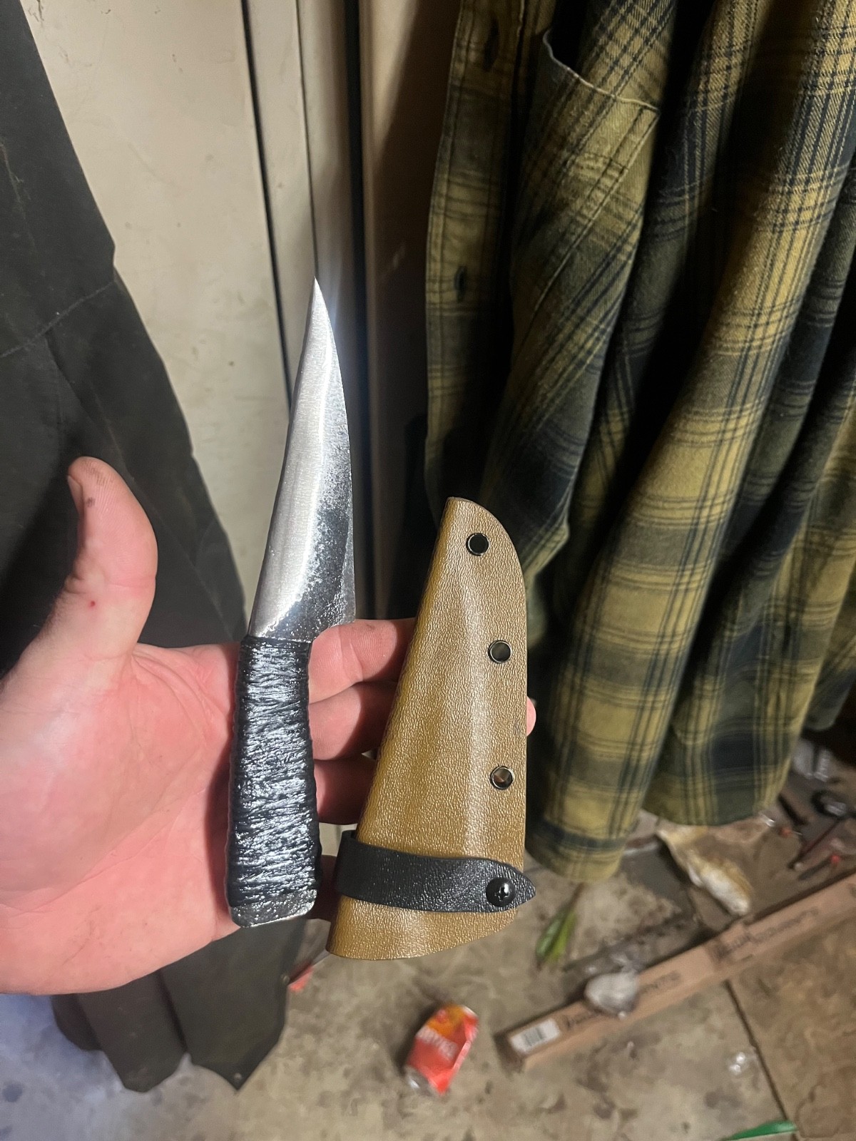 budget reverse edge edc knife (The Gambler)
