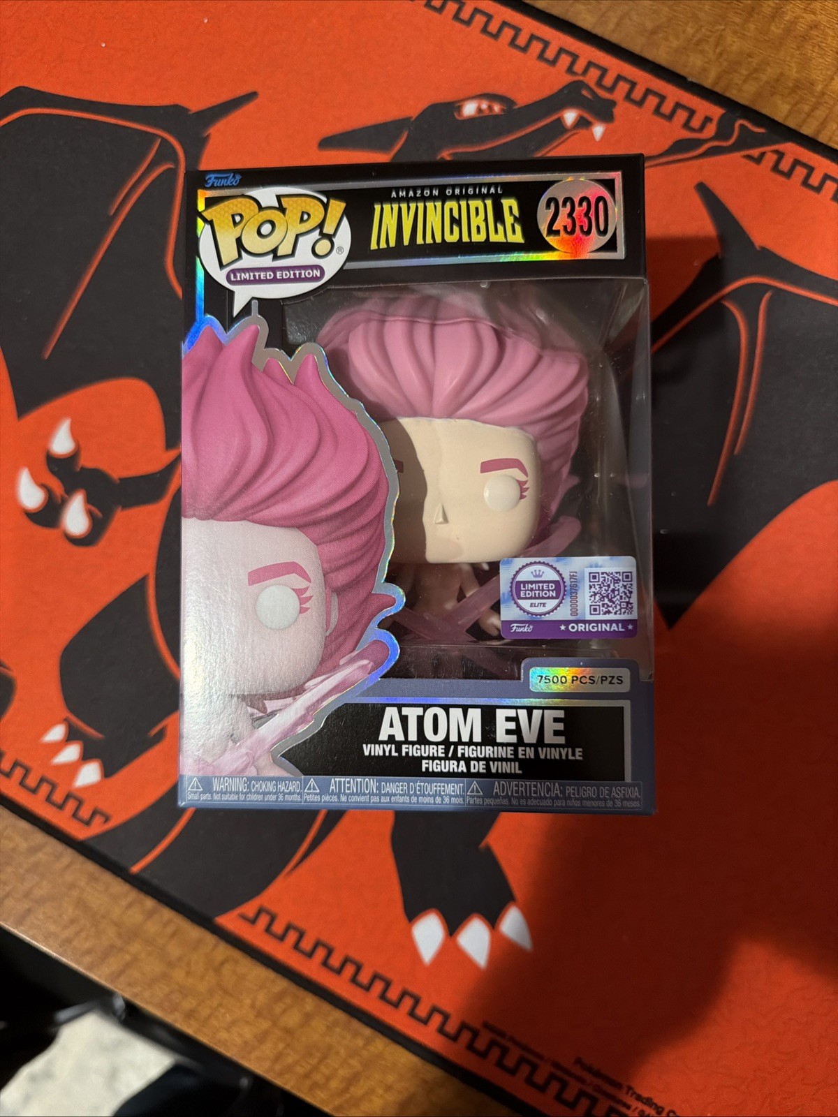 Funko POP Invincible Atom Eve (Pink Energy) #2330 LE 7500 Limited Edition