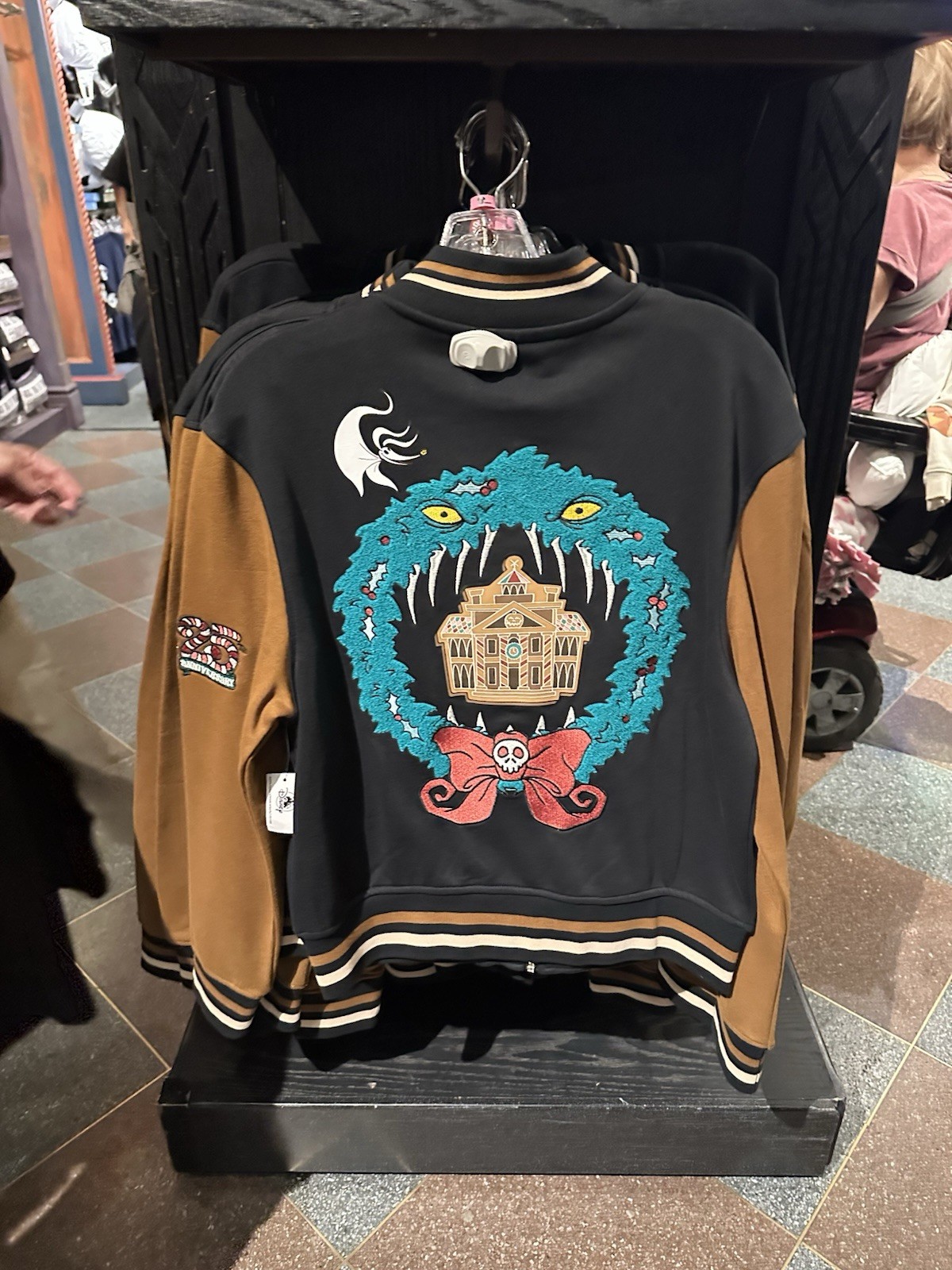 🎃New Disneyland 25th Anniversary Haunted Mansion Baseball Jacket Multiple Size