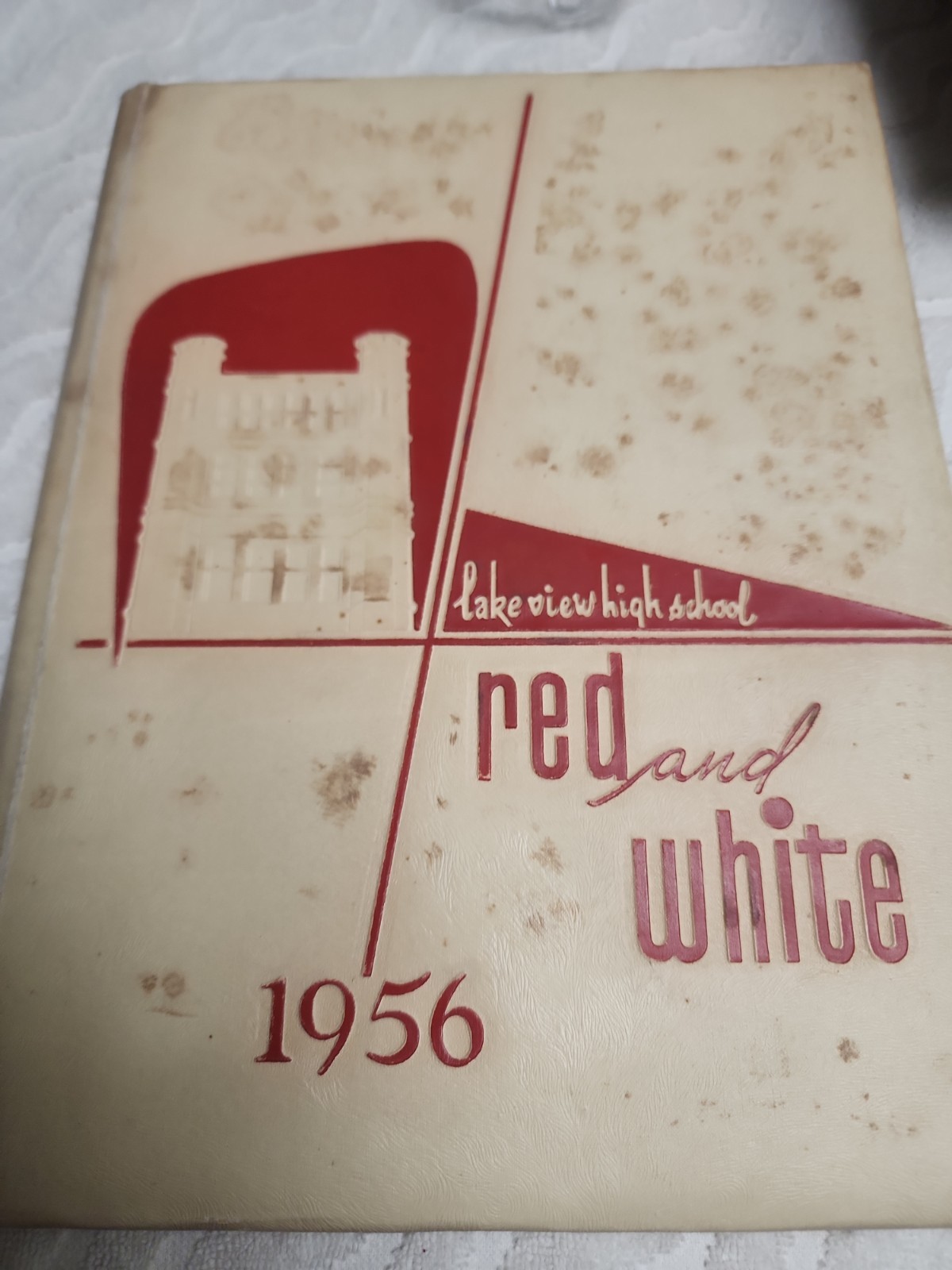 1956 Lake View High School Chicago IL Yearbook Signed Autograph Memory. Book