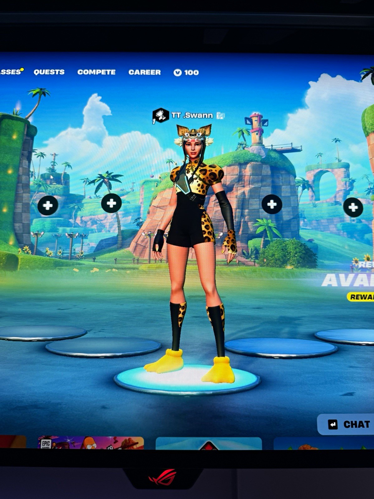 Fortnite Game Account Chapter 2 Season 4 Wildcat & Rosette Tigress Fortnite Game Account Chapter 2 Season 4 Wildcat & Rosette Tigress