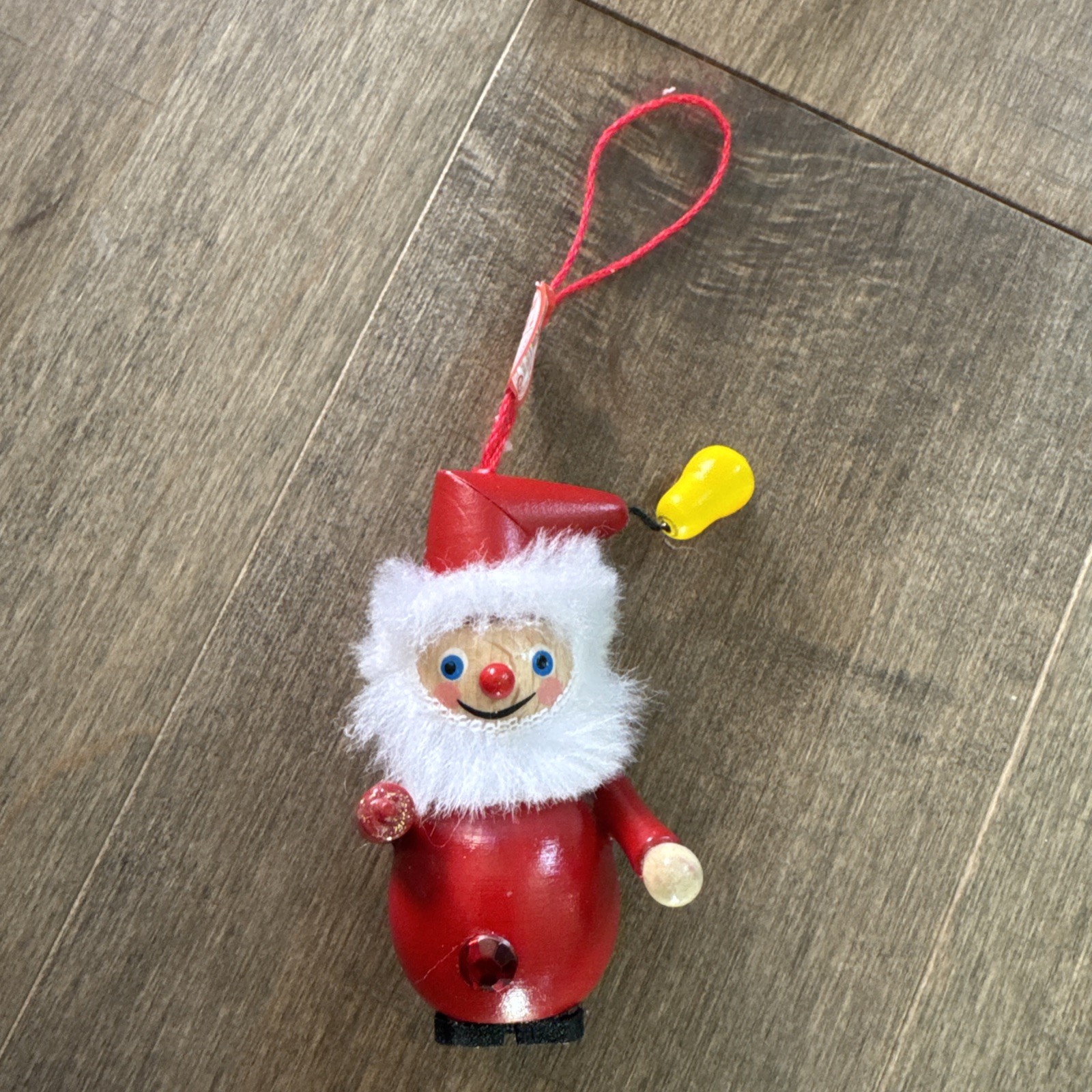 Steinbach Germany Santa Partridge Pear Tree 12 Days of Christmas Ornament Vtg