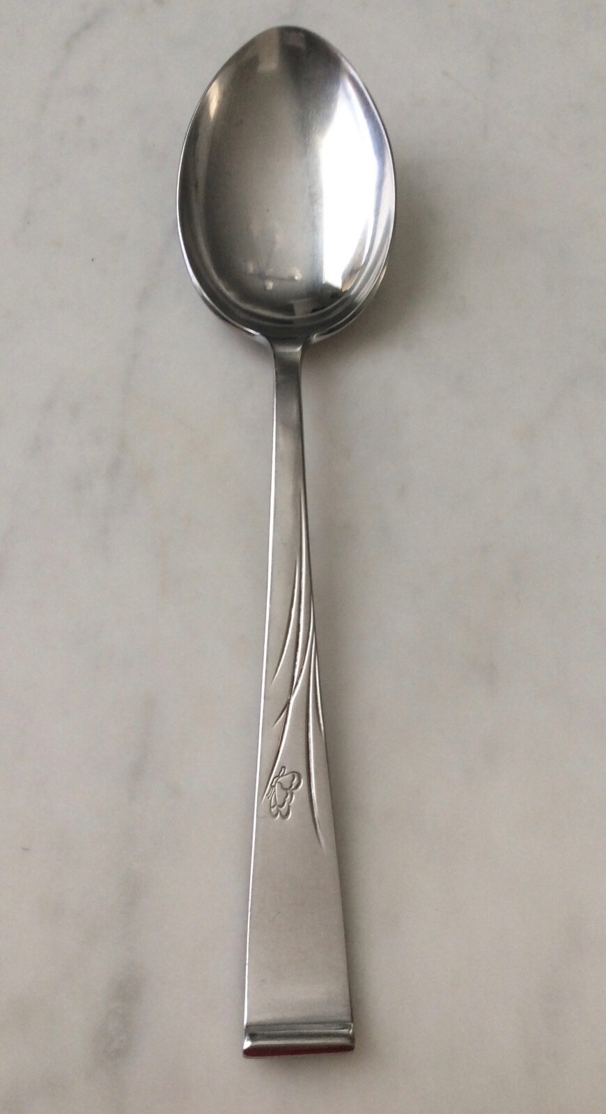 International Silver Lyon Interlude Butterfly Stainless Serving Spoon