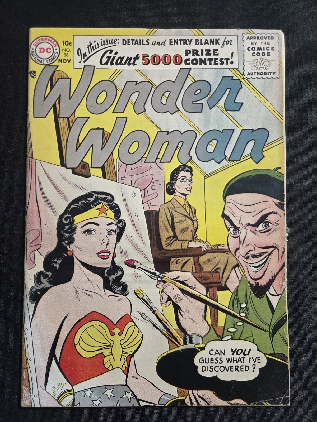 Wonder Woman #86 DC Comics 1956 Golden Age 4.5 VG+