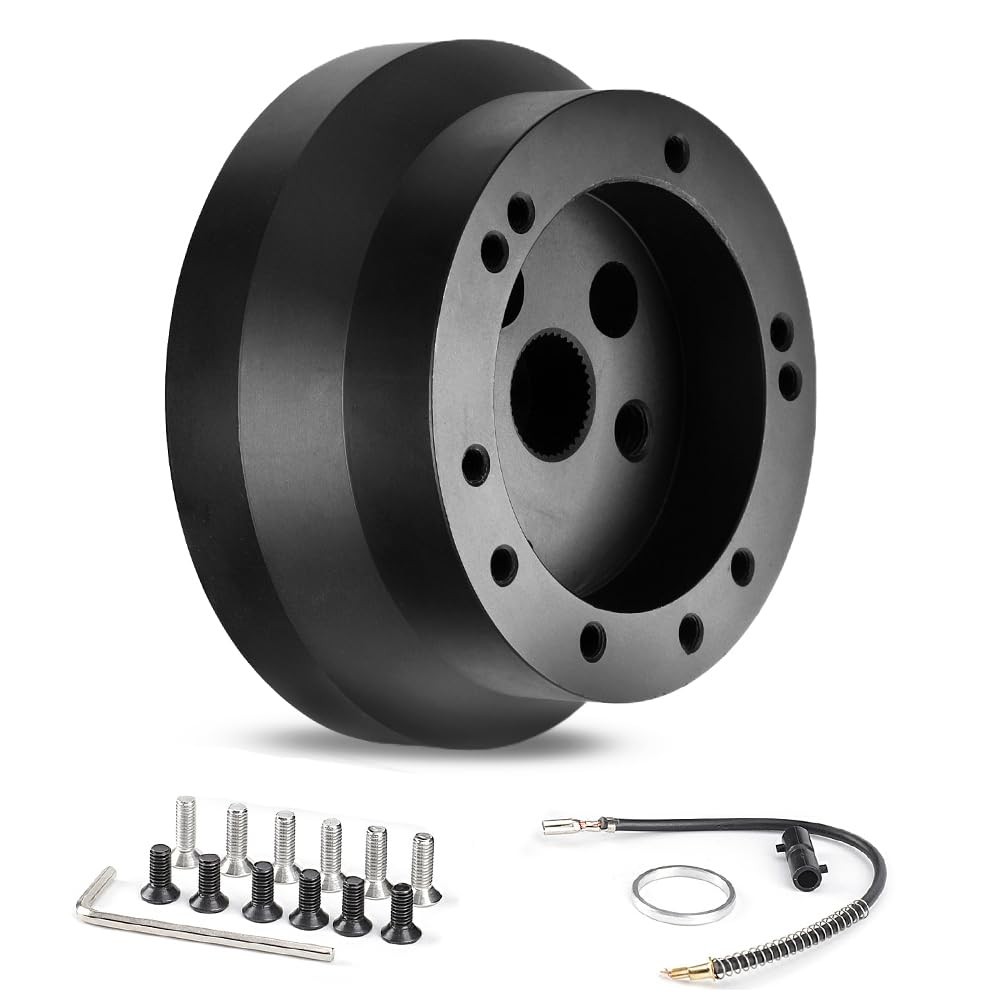 CNSPEED 5 & 6 Hole Steering Wheel Hub Adapter for GMC Chevy Pontiac Cadillac ...