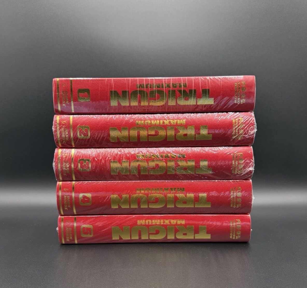 TRIGUN/TRIGUN MAXIMUM Vol 1 - 5 Manga Complete HC Deluxe Edition English