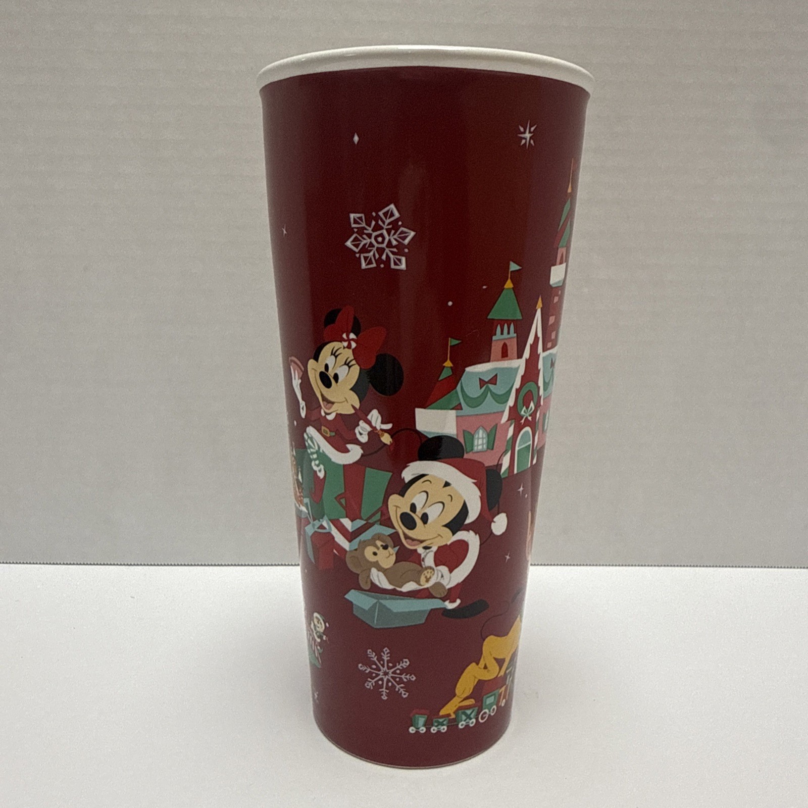 Disney Holiday Cheer Mickey & Friends Ceramic Travel Mug 2020 Christmas 12 Oz