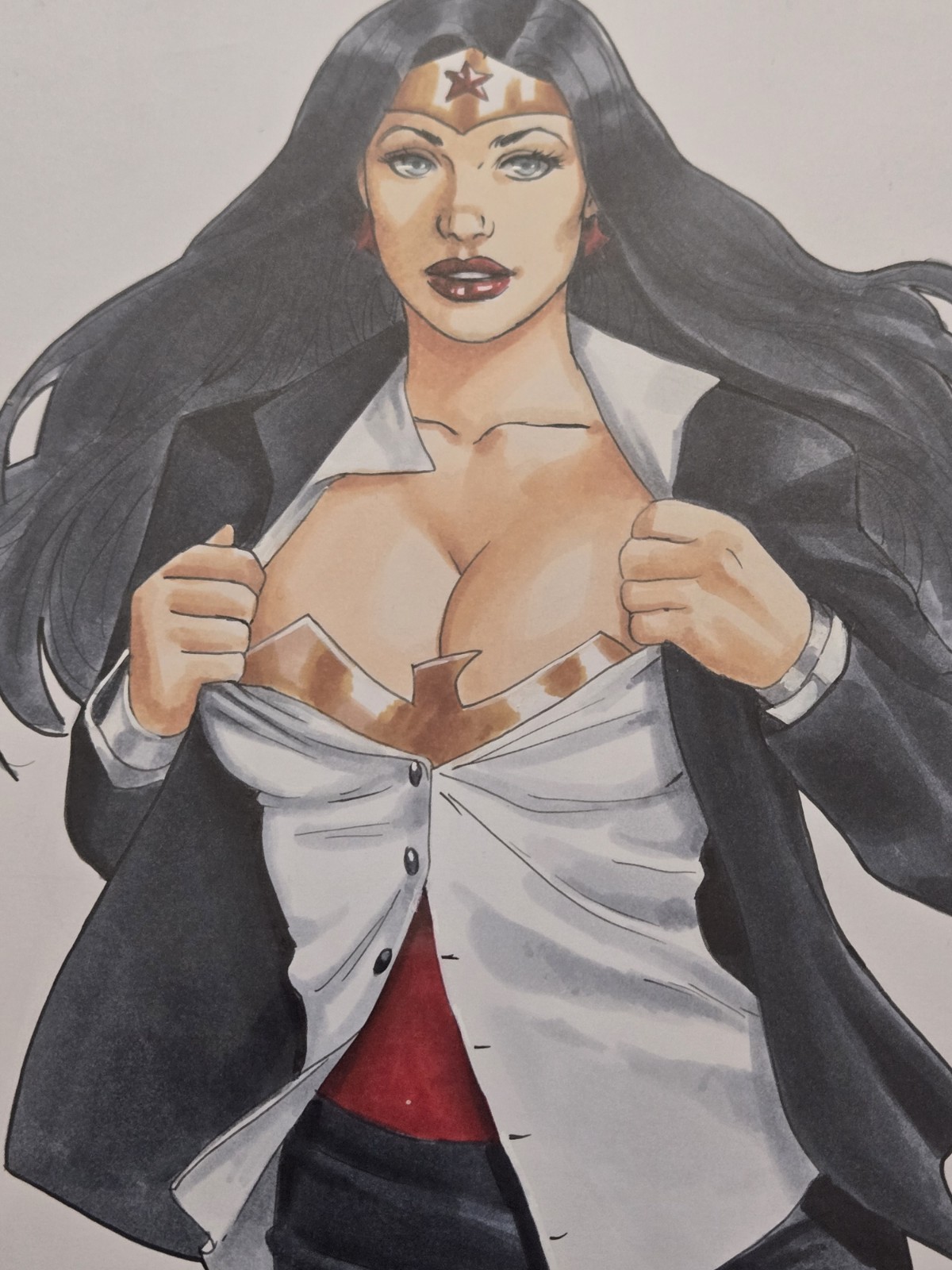 Wonder Woman Original Art