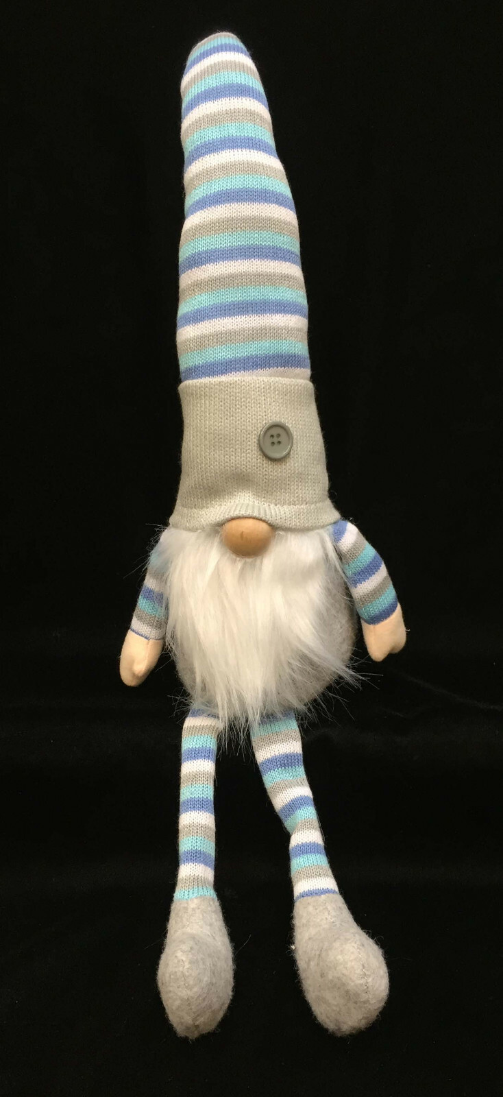 Garden Gnome Troll Figurine Shelf Sitter Dangling Handmade Weighted Plush 23