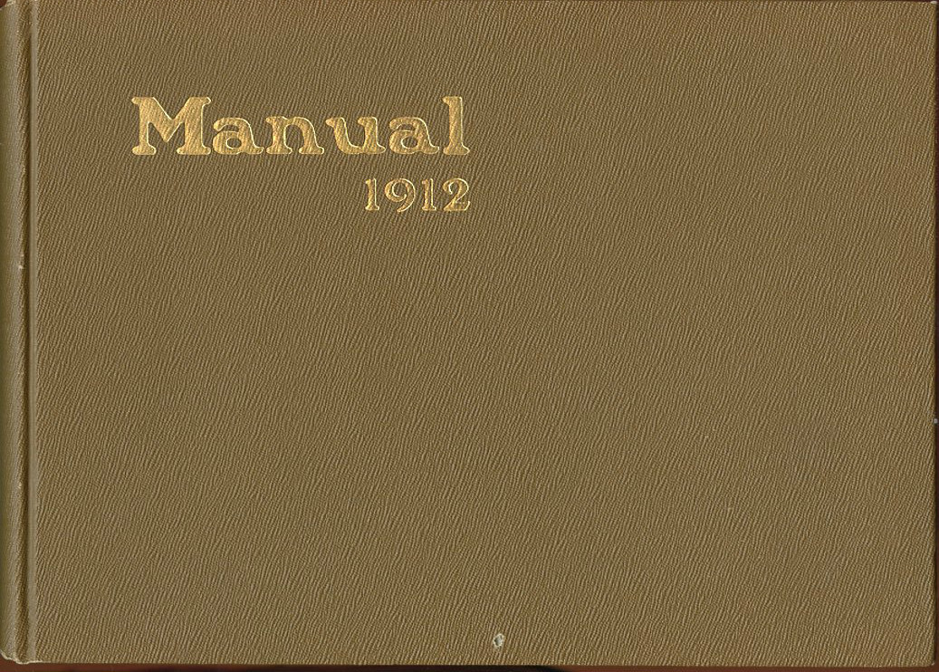 1912 Manual High School Yearbook - Denver, Colorado - Nice Condition