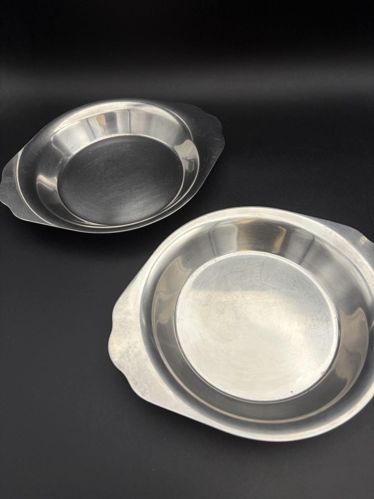 Rare Revere Ware USA Pre-1968 Copper Bottom Individual Casserole Serving Dishes Rare Revere Ware USA Pre-1968 Copper Bottom Individual Casserole Serving Dishes