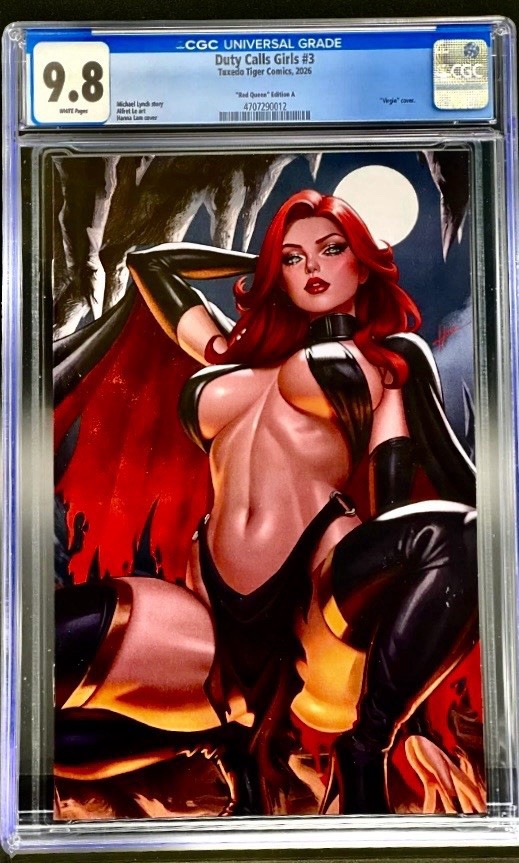 Duty Calls Girls #3 CGC 9.8 (2026) Goblin Red Queen Edition A - LTD 60 🔥🔥🔥🔥