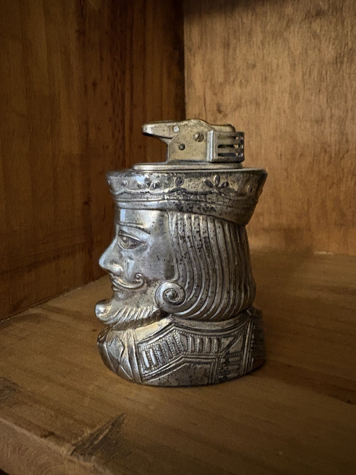 Vintage Rare Lighters Knight Tabletop