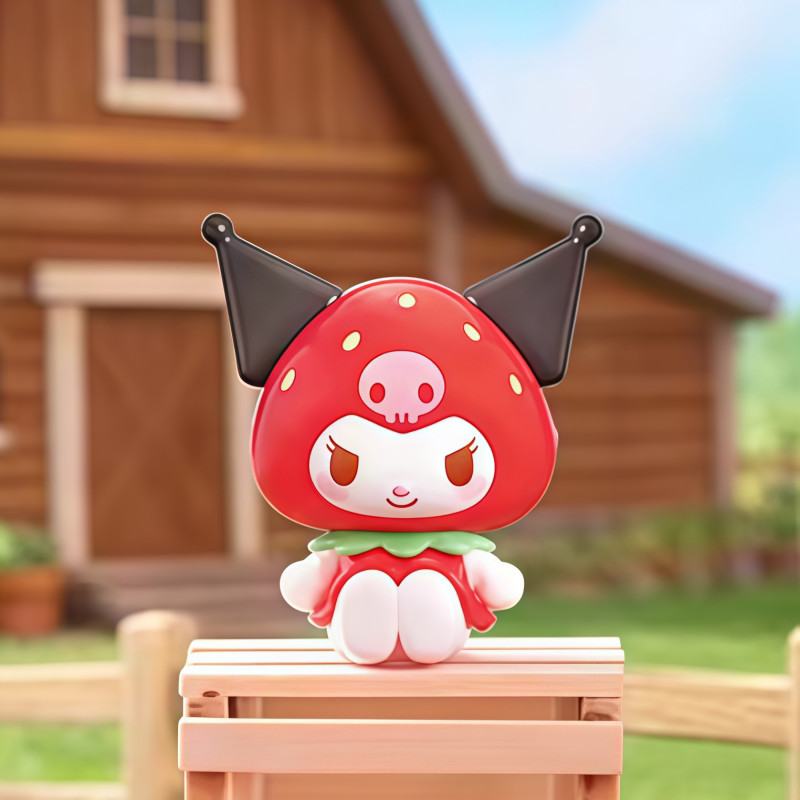 TOP TOY Sanrio Strawberry Candy Blind Box Confirmed Kawaii Keychain Figure Gifts