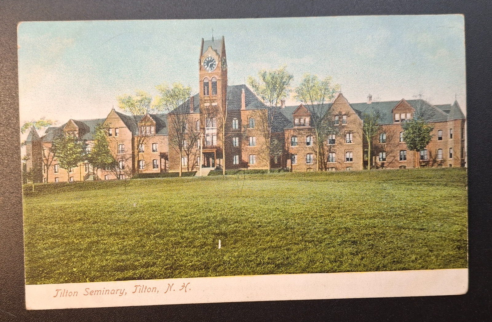 Tilton NH New Hampshire Postcard Tilton Seminary c 1910